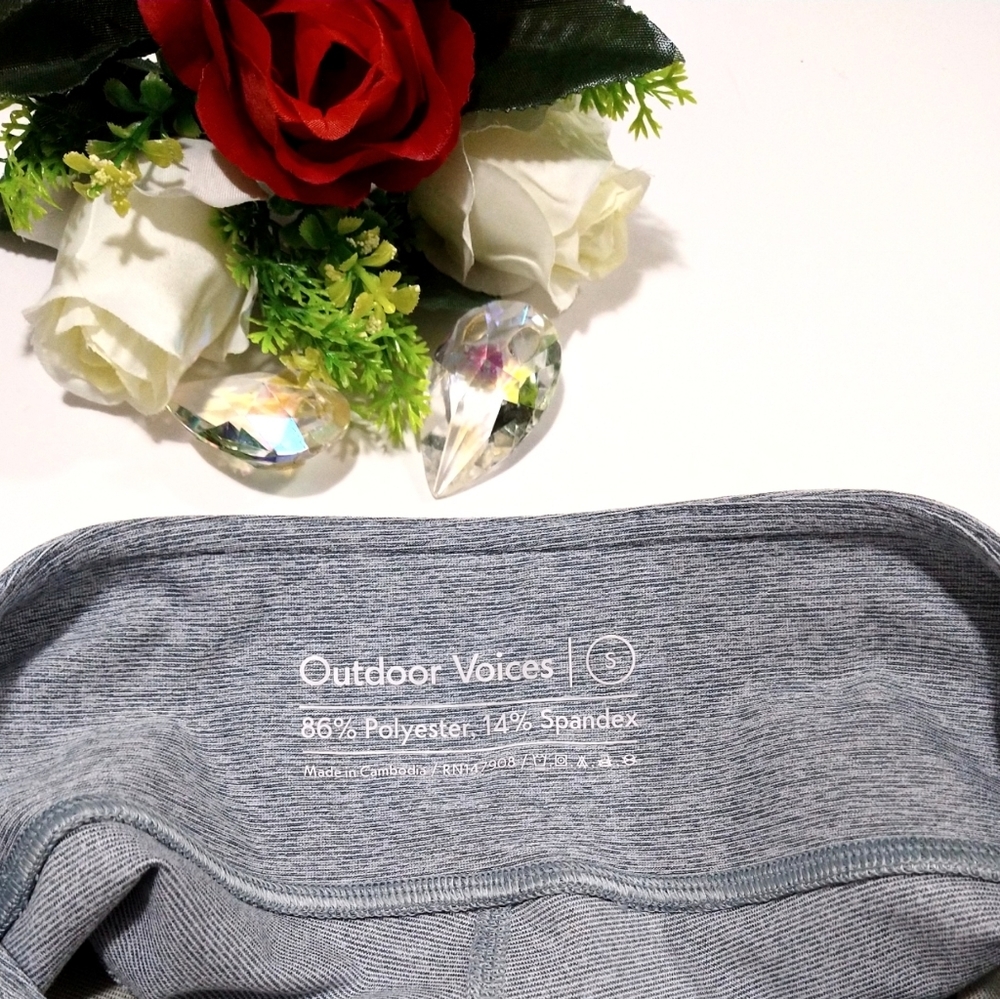 Outdoor Voices 7/8 Tri-Tone Warm Up Leggings - Picture 2 of 12